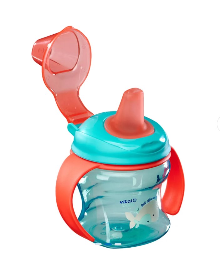 Vital Baby - Hydrate Little Sipper With Removable Handles Pop|4 Months+